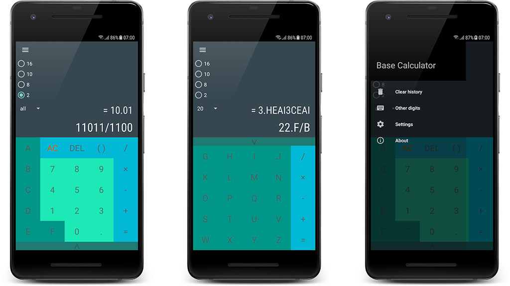 Base Calculator and Converter