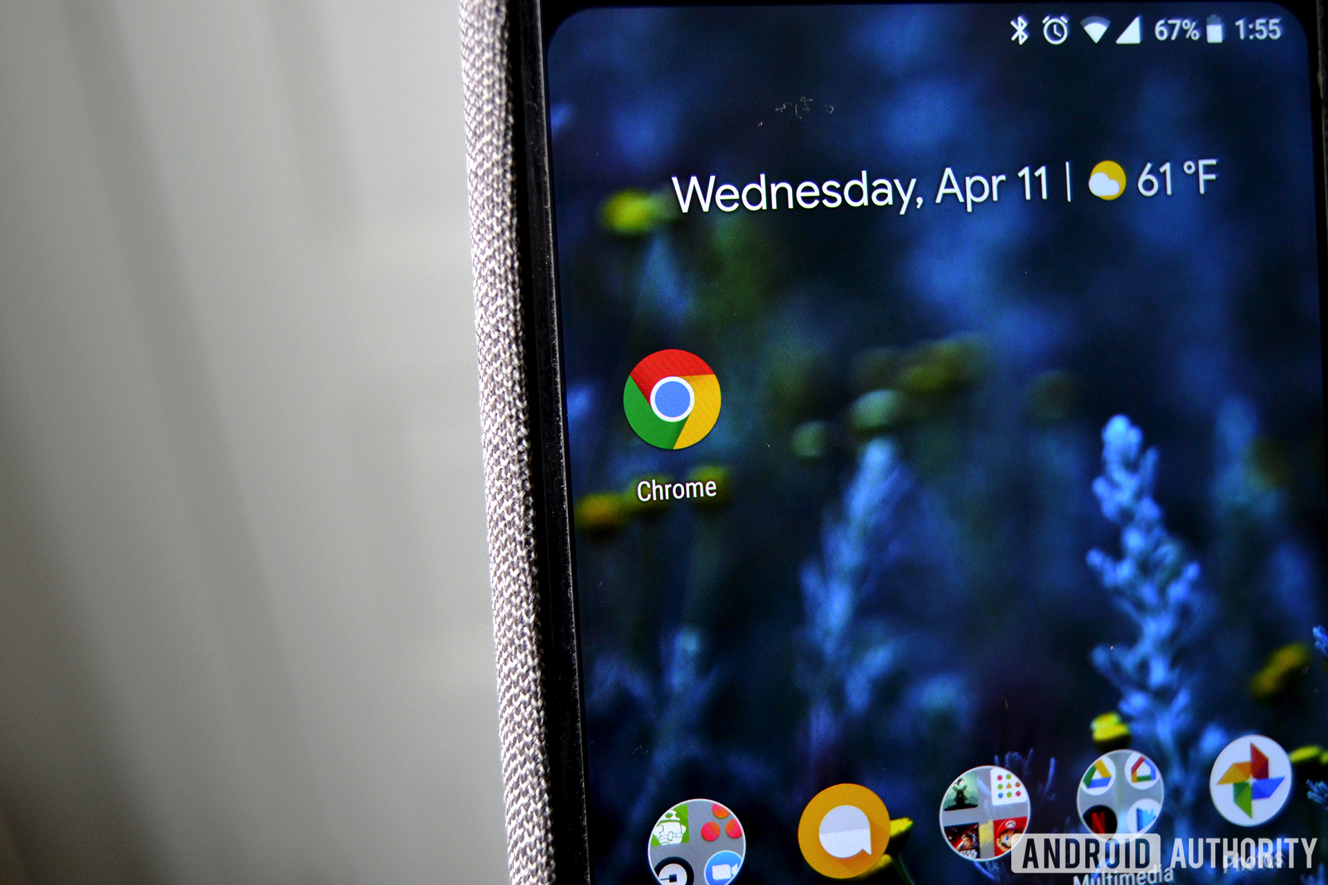 Google Chrome on the Pixel 2 XL.