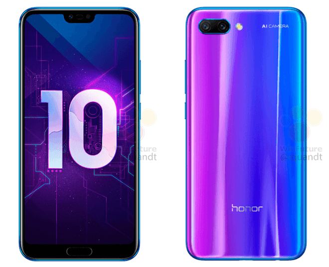 HONOR 10 render