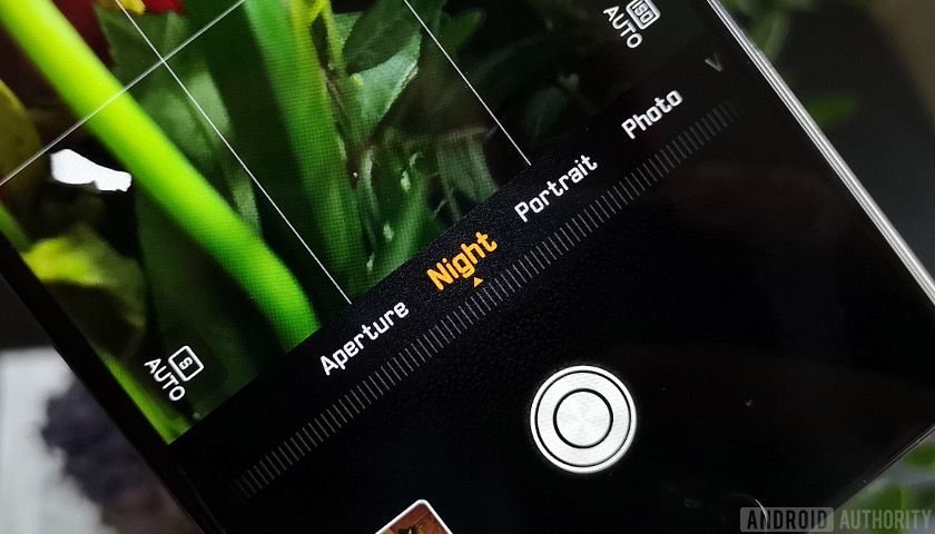 Huawei P20 camera app Night Mode