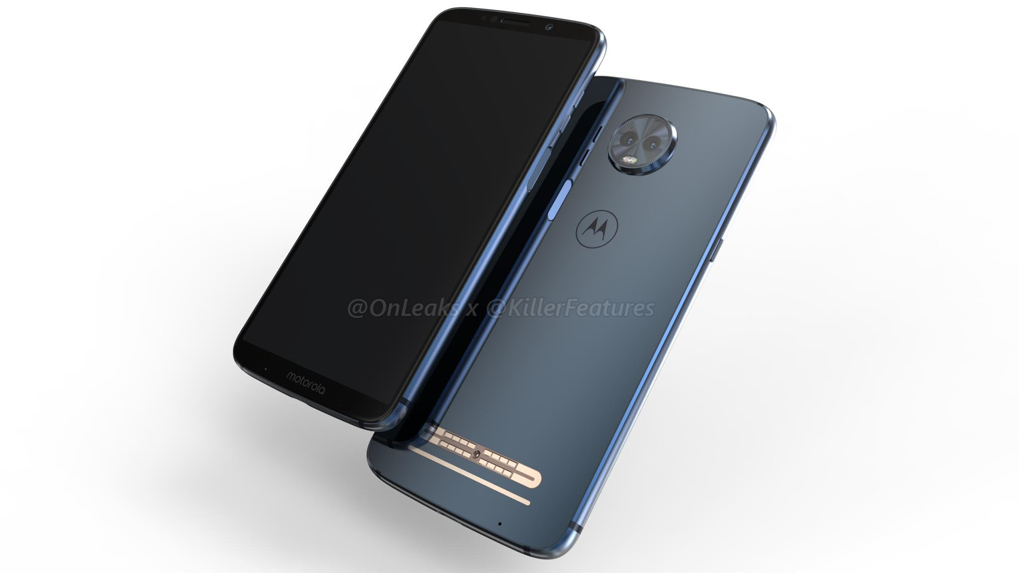 A Moto Z3 Play render