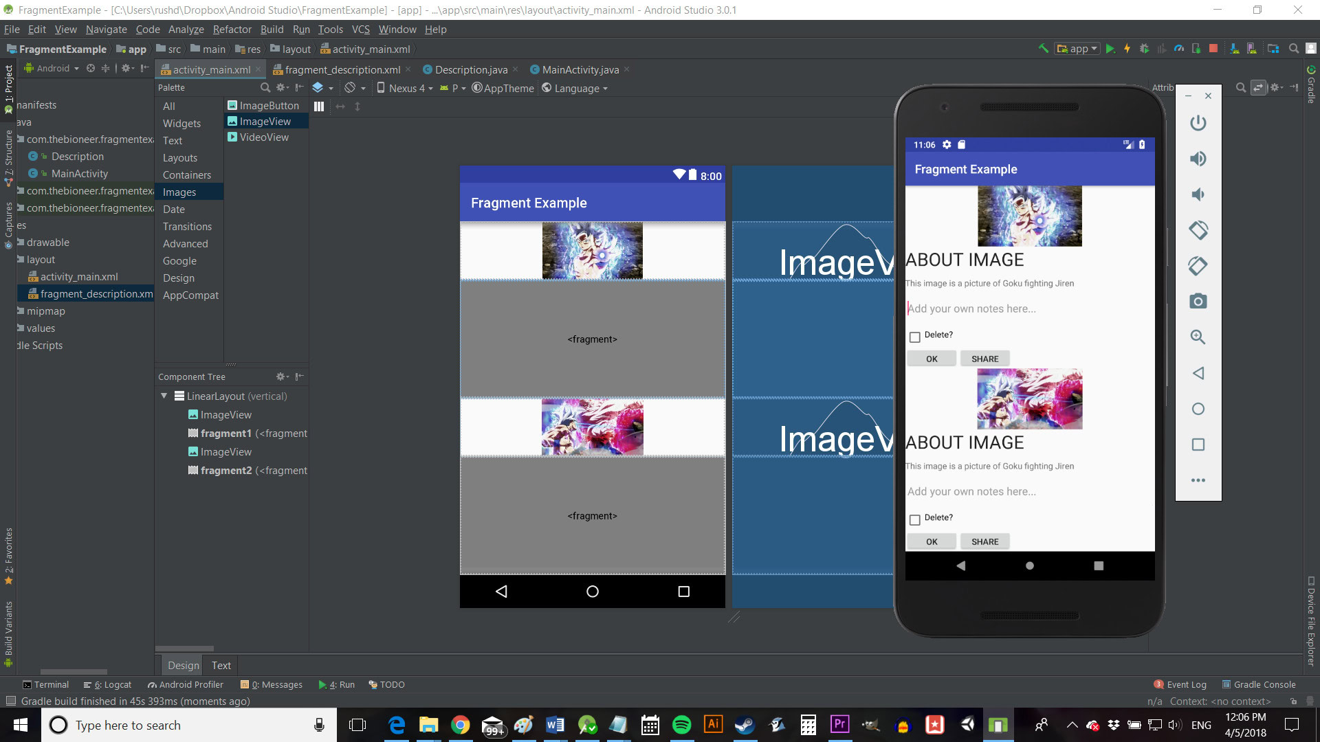 How to Use Android Fragments with multiple instances