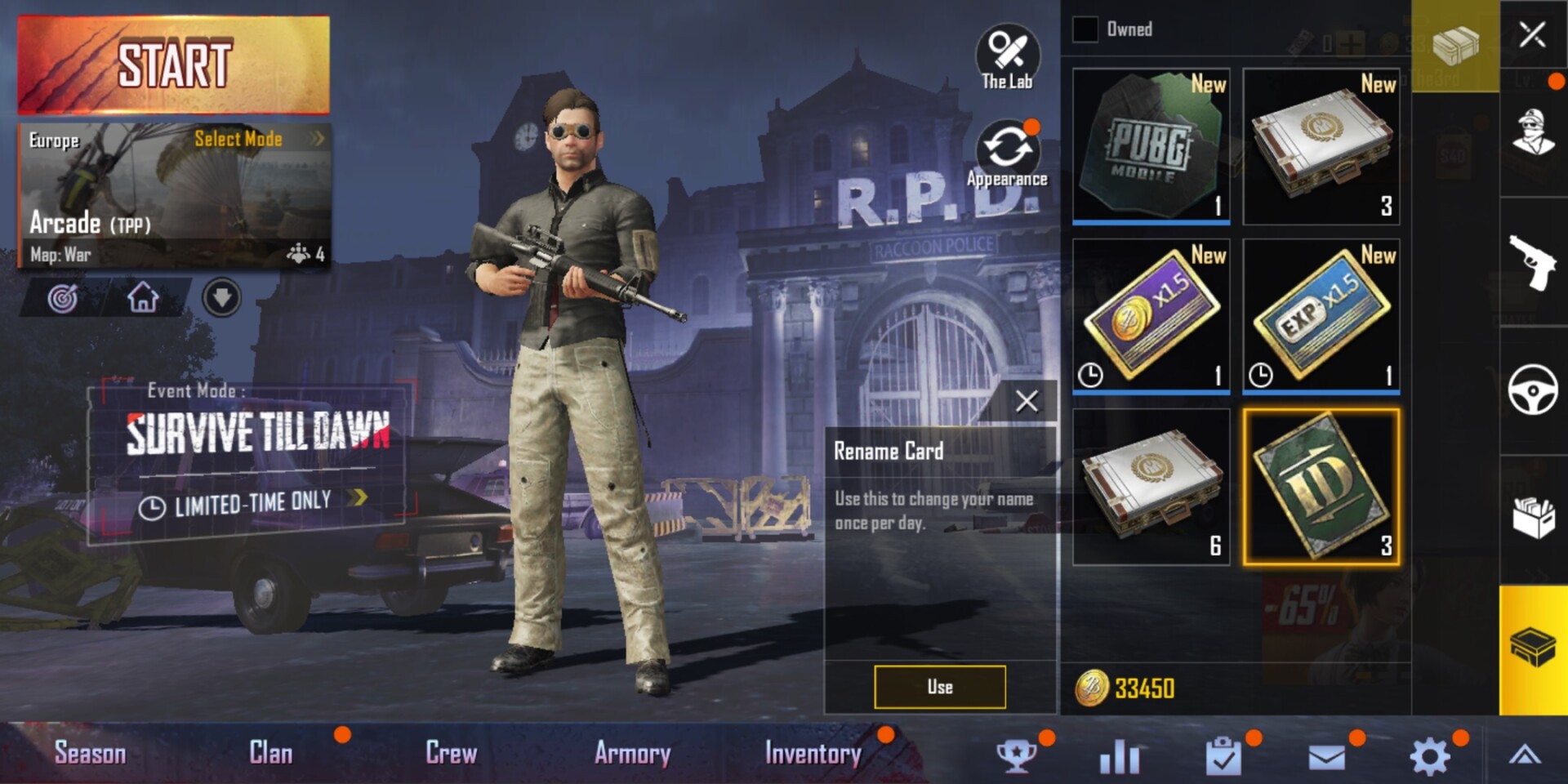 In game name pubg