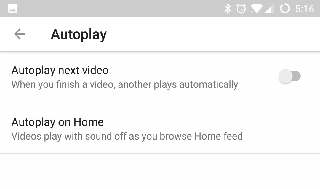 turn off youtube autoplay hit autoplay option