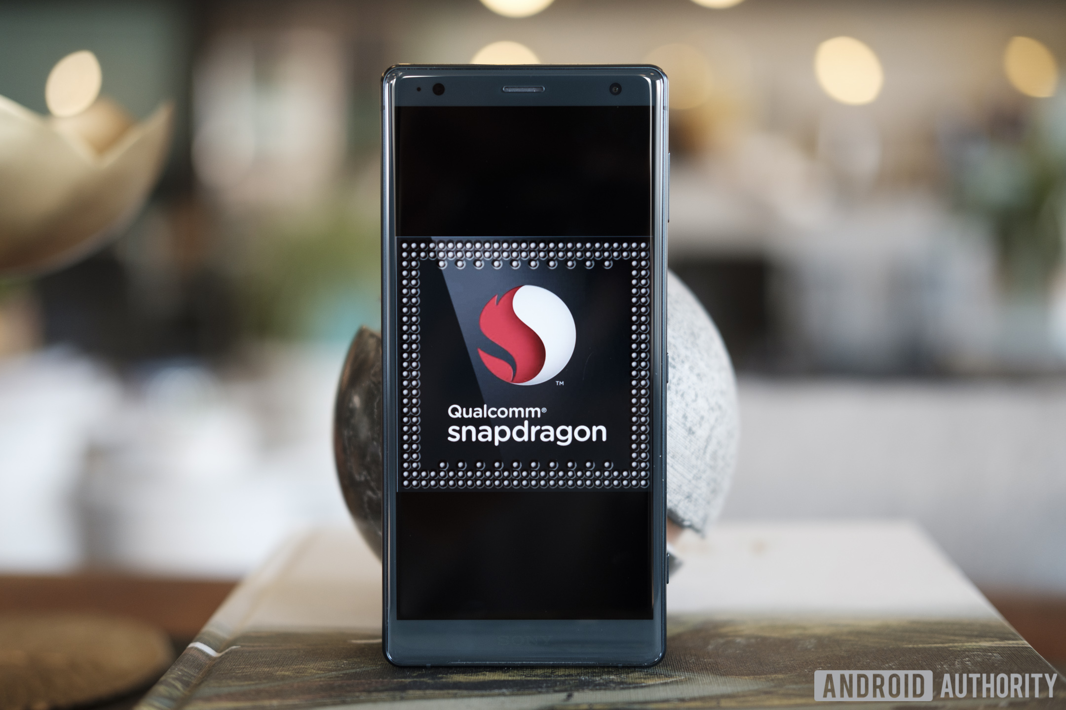 Sony Xperia XZ2 qualcomm snapdragon logo