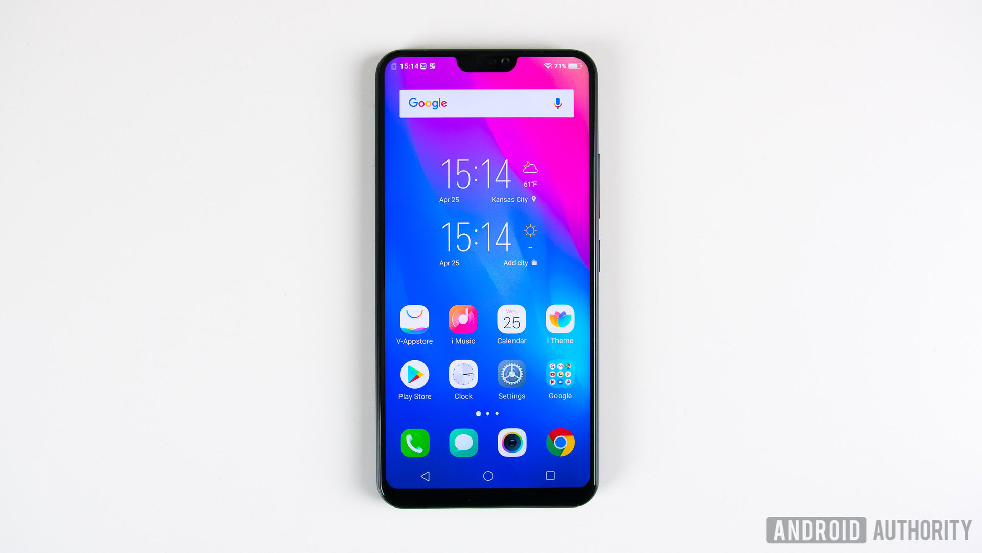 vivo V9 display brightness