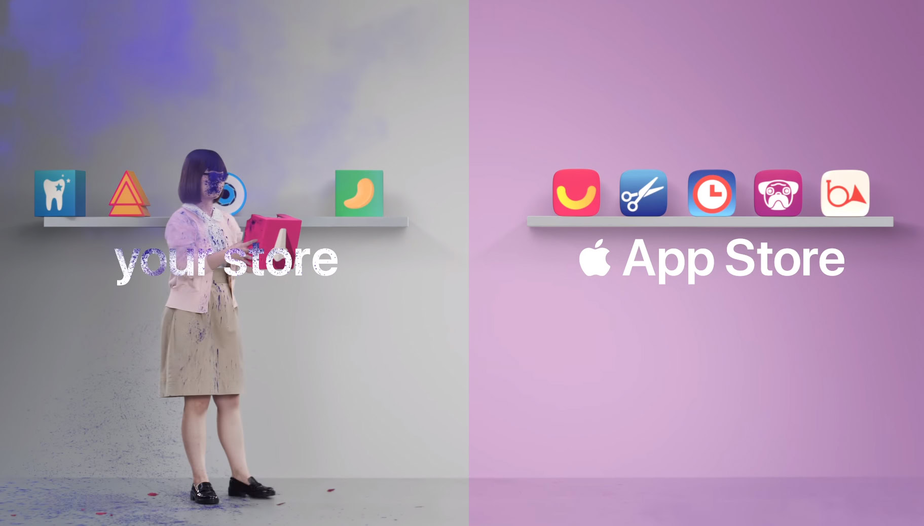 apple app store ad