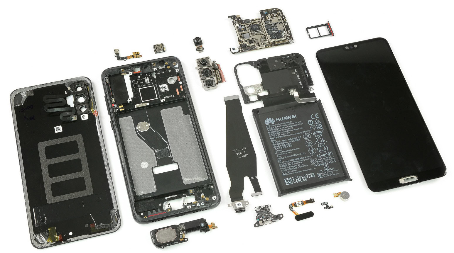 huawei p20 pro teardown