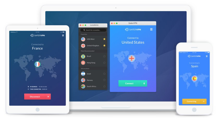 fastest vpn - safervpn