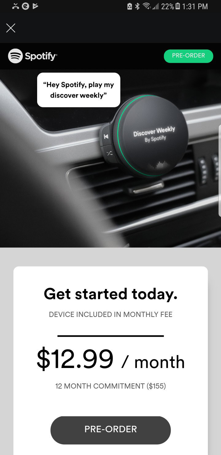 spotify car speaker