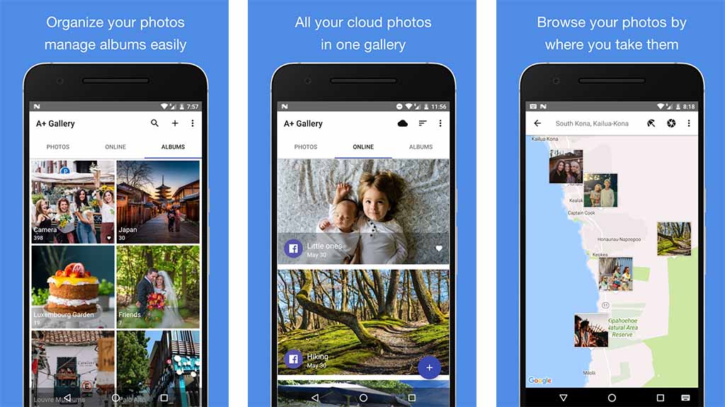 A+ Gallery - Las mejores aplicaciones de galería para Android