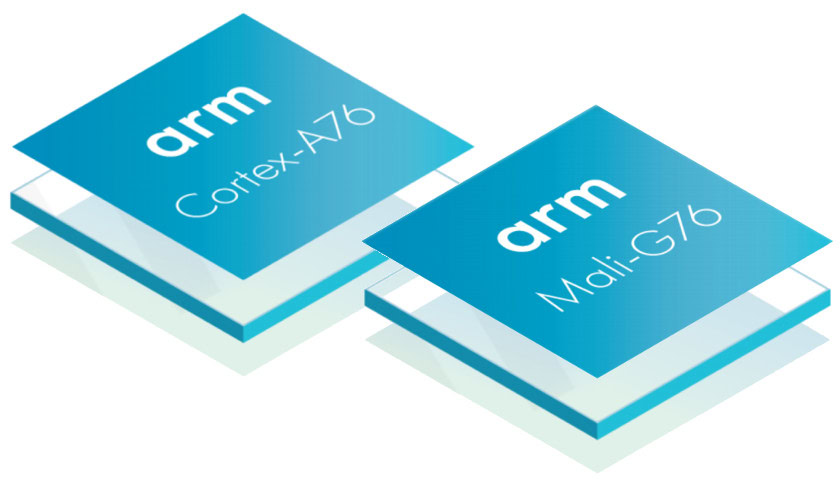 Cortex-A76 Mali-G76 Arm