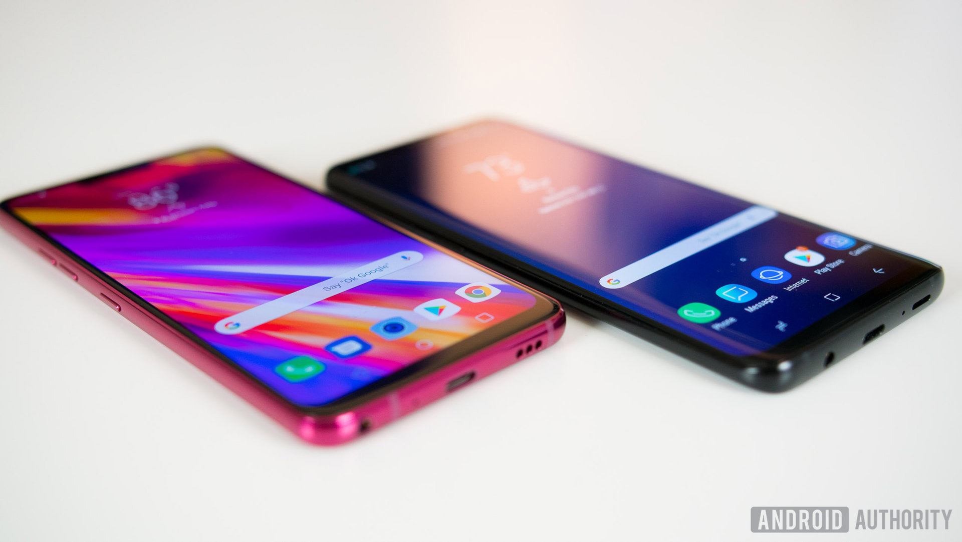 LG G7 ThinQ vs Samsung Galaxy S9 Plus