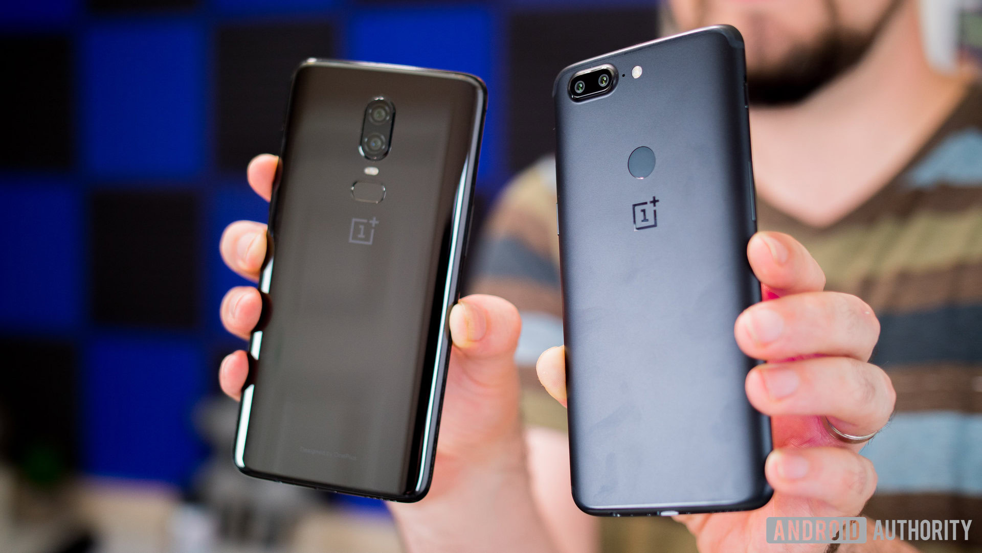 OnePlus 6 vs OnePlus 5T rear