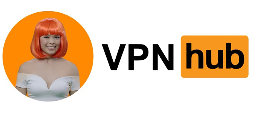 The logo of VPNHub, the new VPN service from PornHub.
