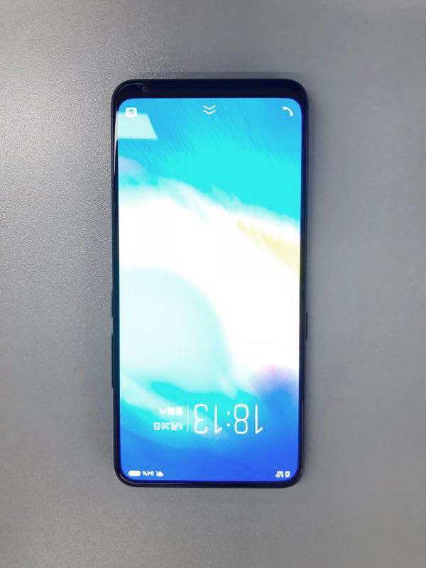 A leaked image of the Vivo Apex or Vivo Nex with a chin camera instead of the pop-up selfie camera.