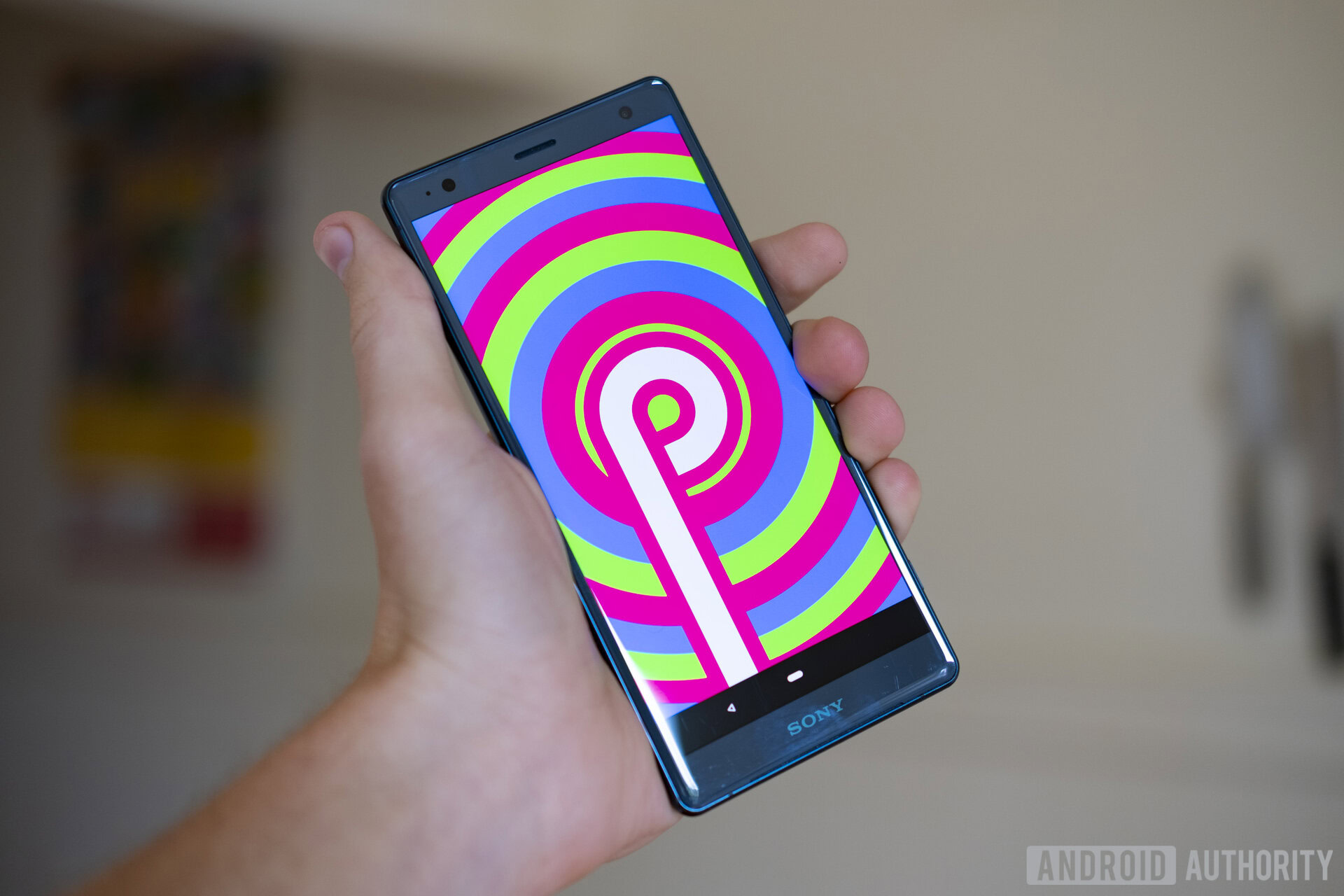 Sony Xperia XZ2 Android P