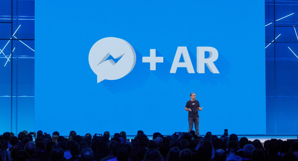 Facebook Messenger AR at F8