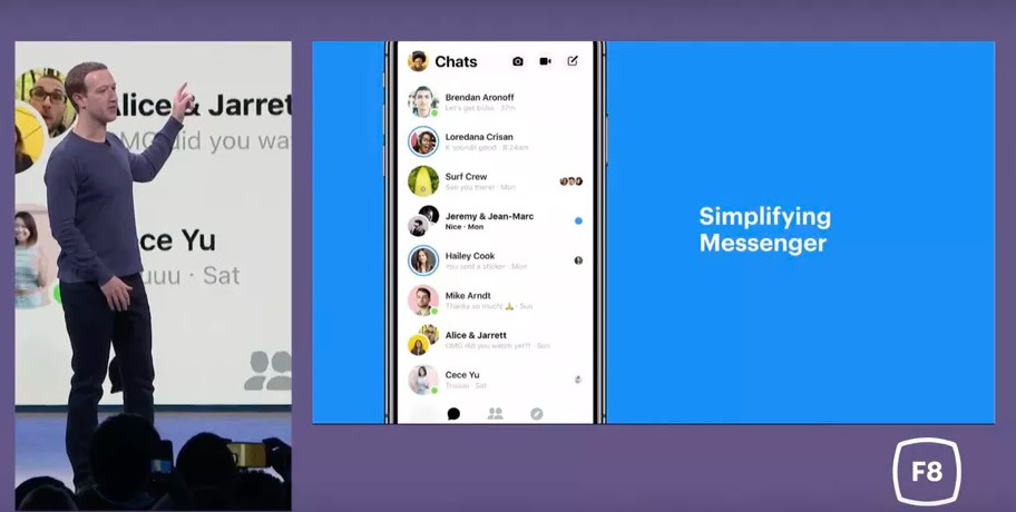 facebook messenger redesign