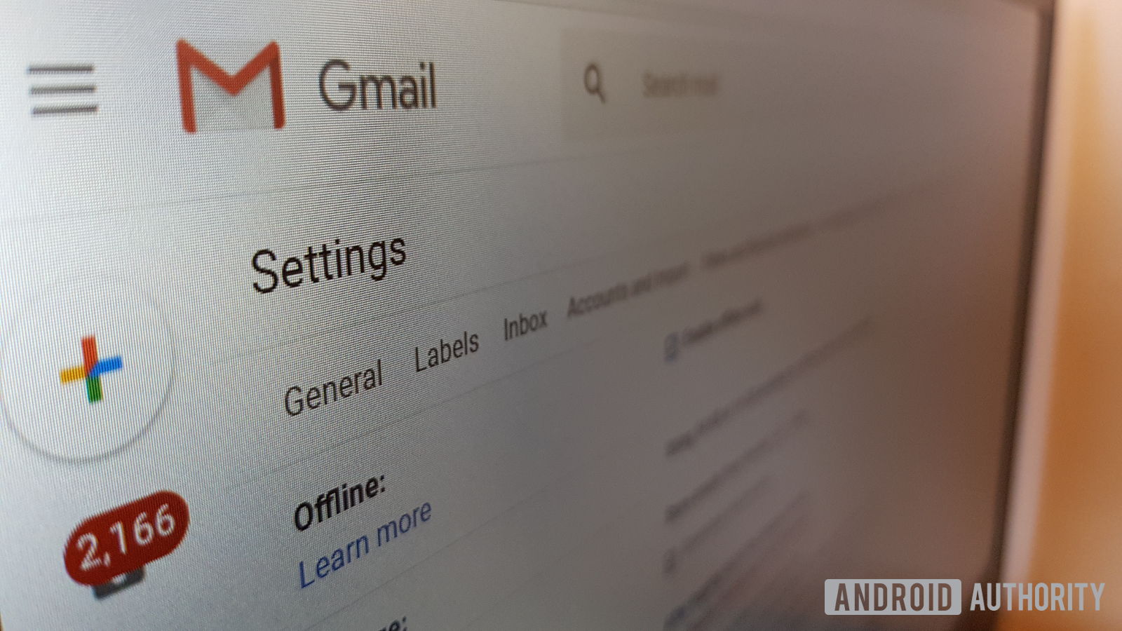 Gmail offline mode
