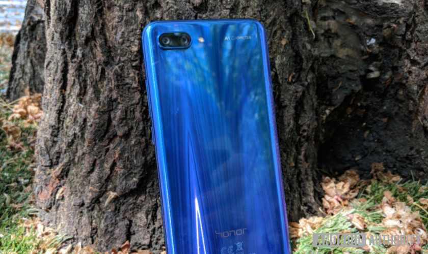 HONOR 10 rear