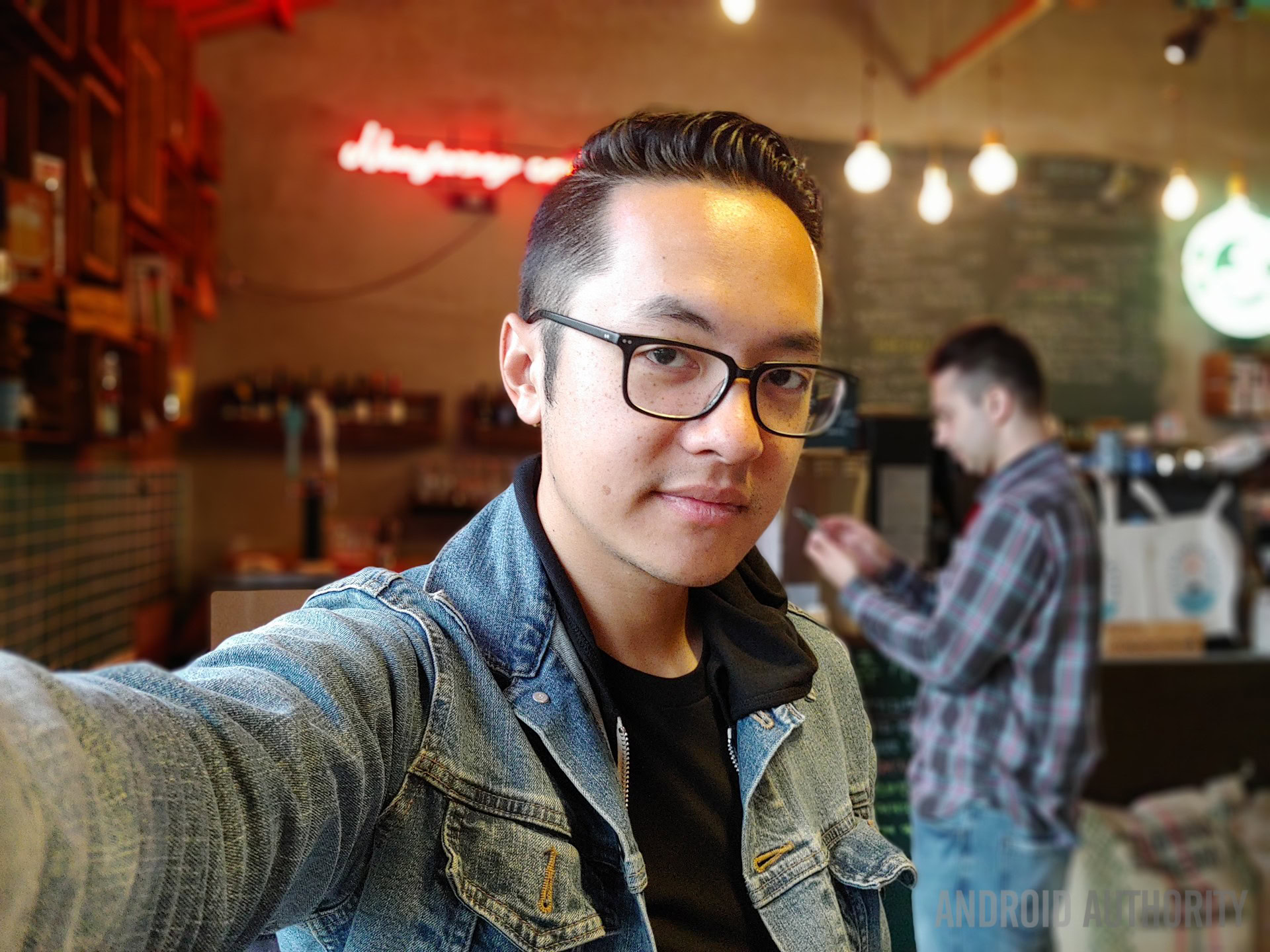 LG G7 ThinQ front camera quality