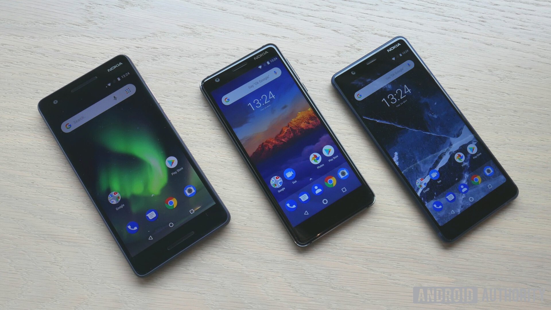 hands-on with Nokia 2.1, Nokia 3.1, Nokia 5.1 smartphones