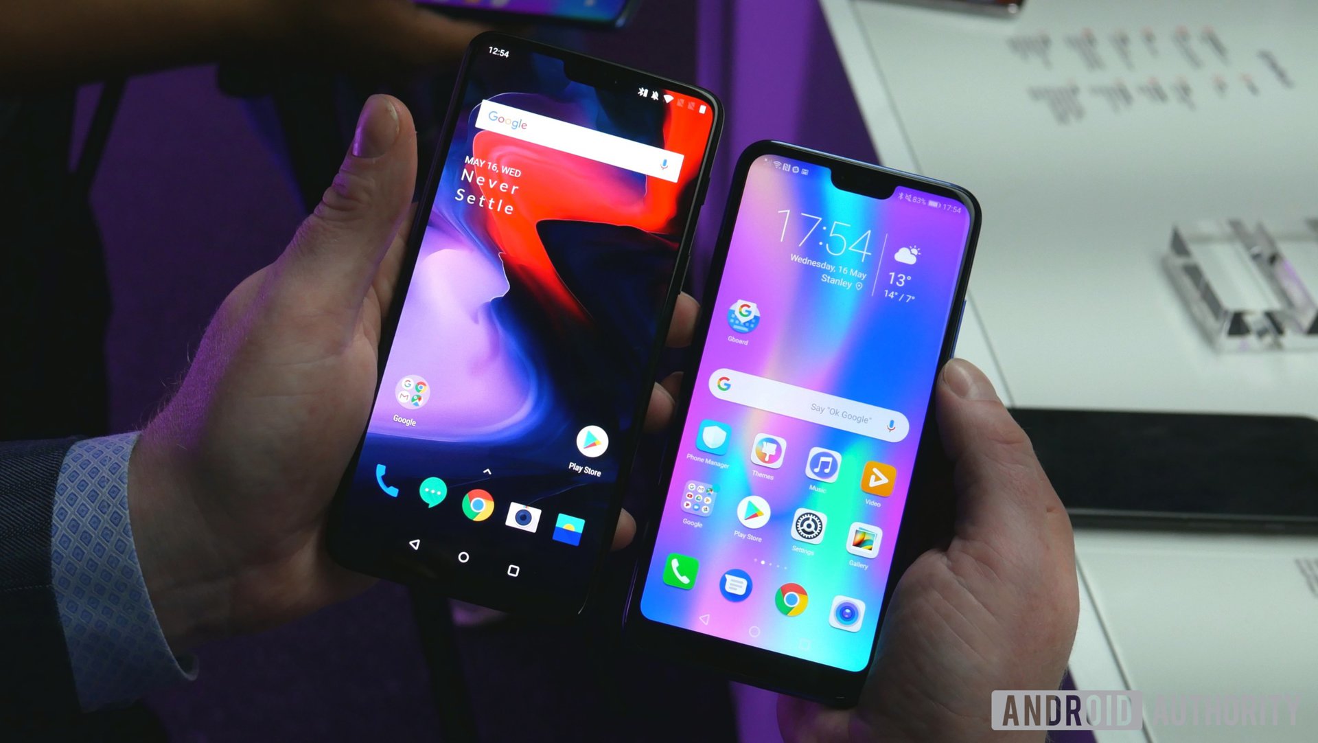 OnePlus 6 vs HONOR 10