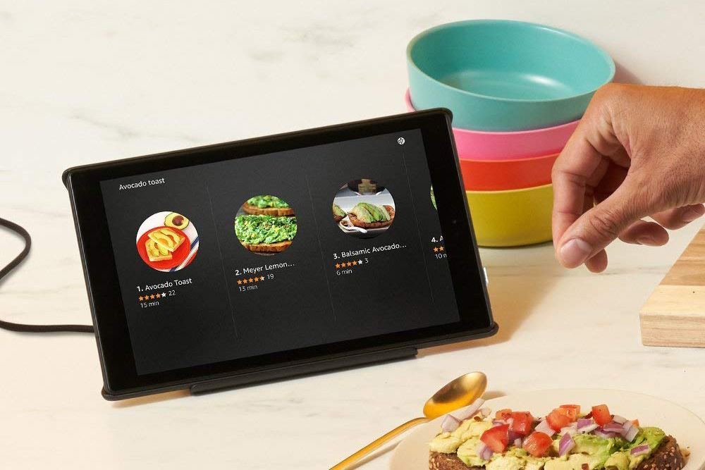An image of the new Show Mode Charging Dock for Amazon Fire tablets.