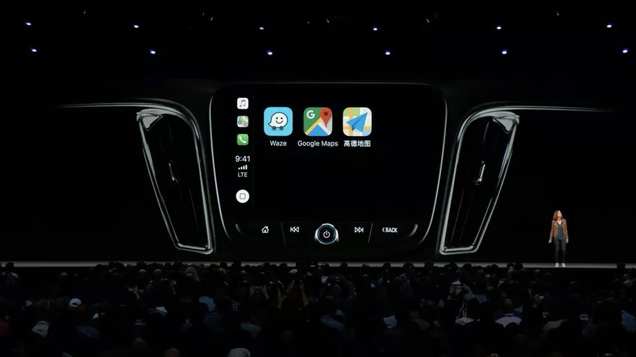 CarPlay Google Maps Waze