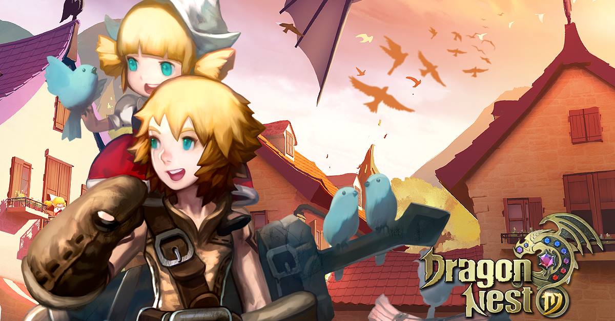 Dragon Nest M title screen featured image