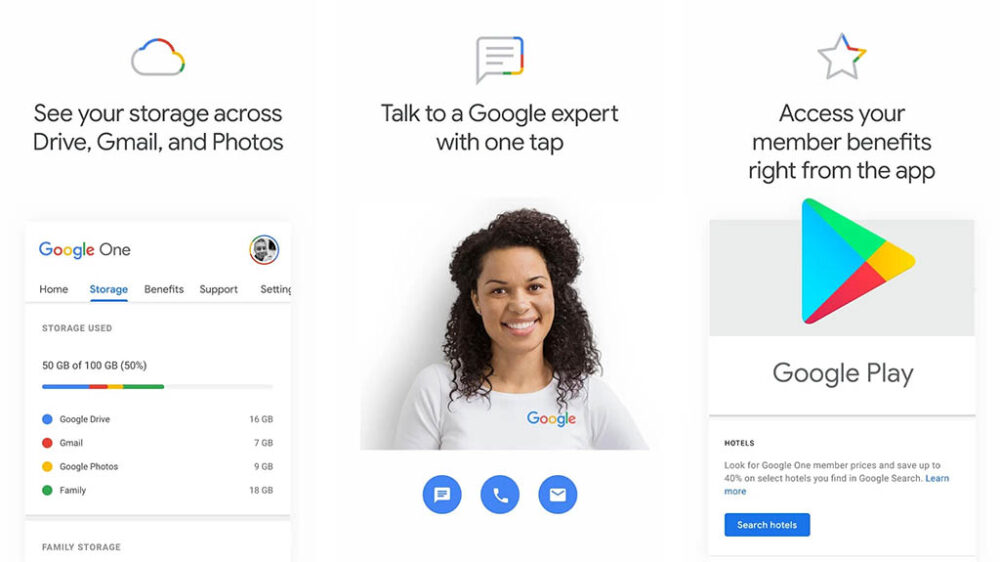 Google One Sign In Pricing is here for Google One plans in the UK and Canada
