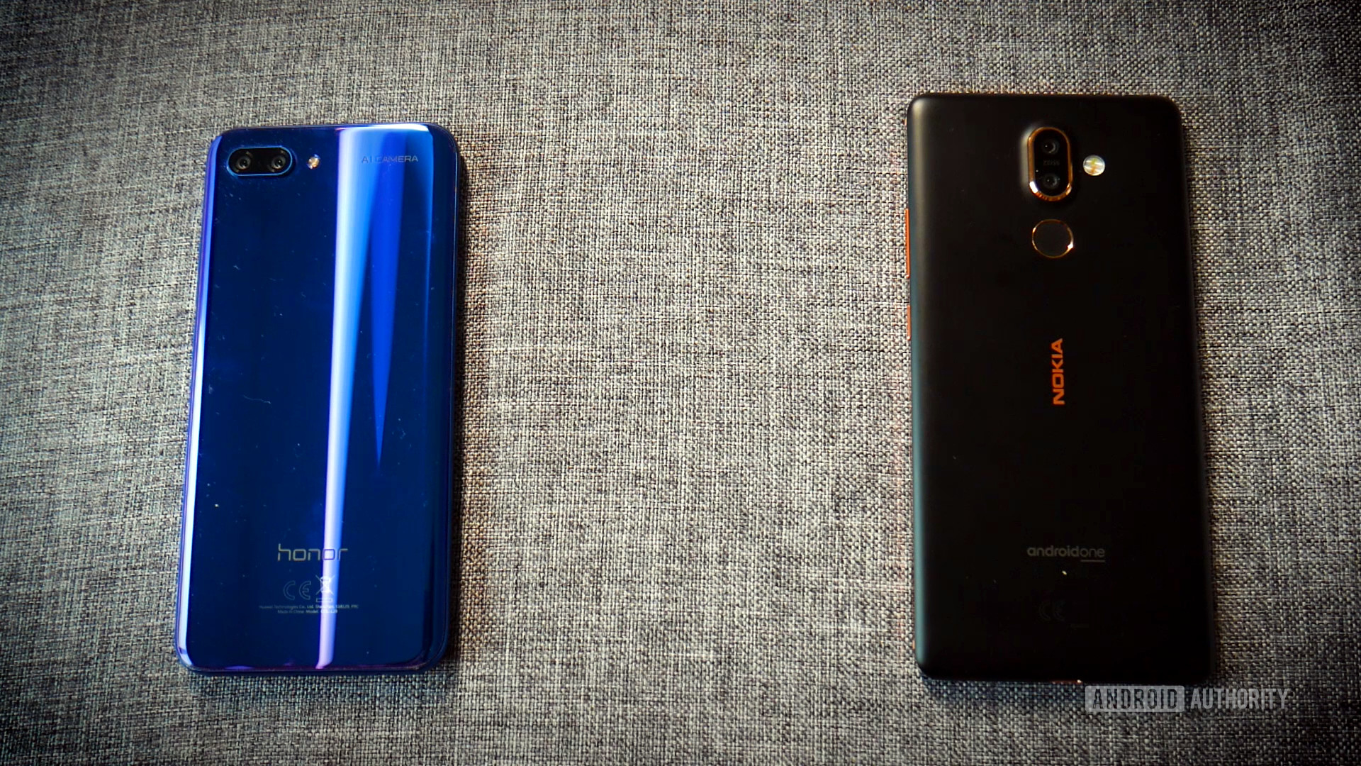 Nokia 7 Plus Honor 10 Side by Side Comparison