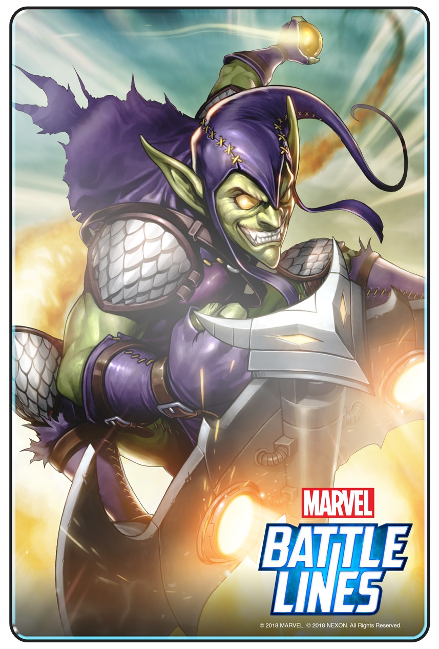 Marvel battle lines green goblin