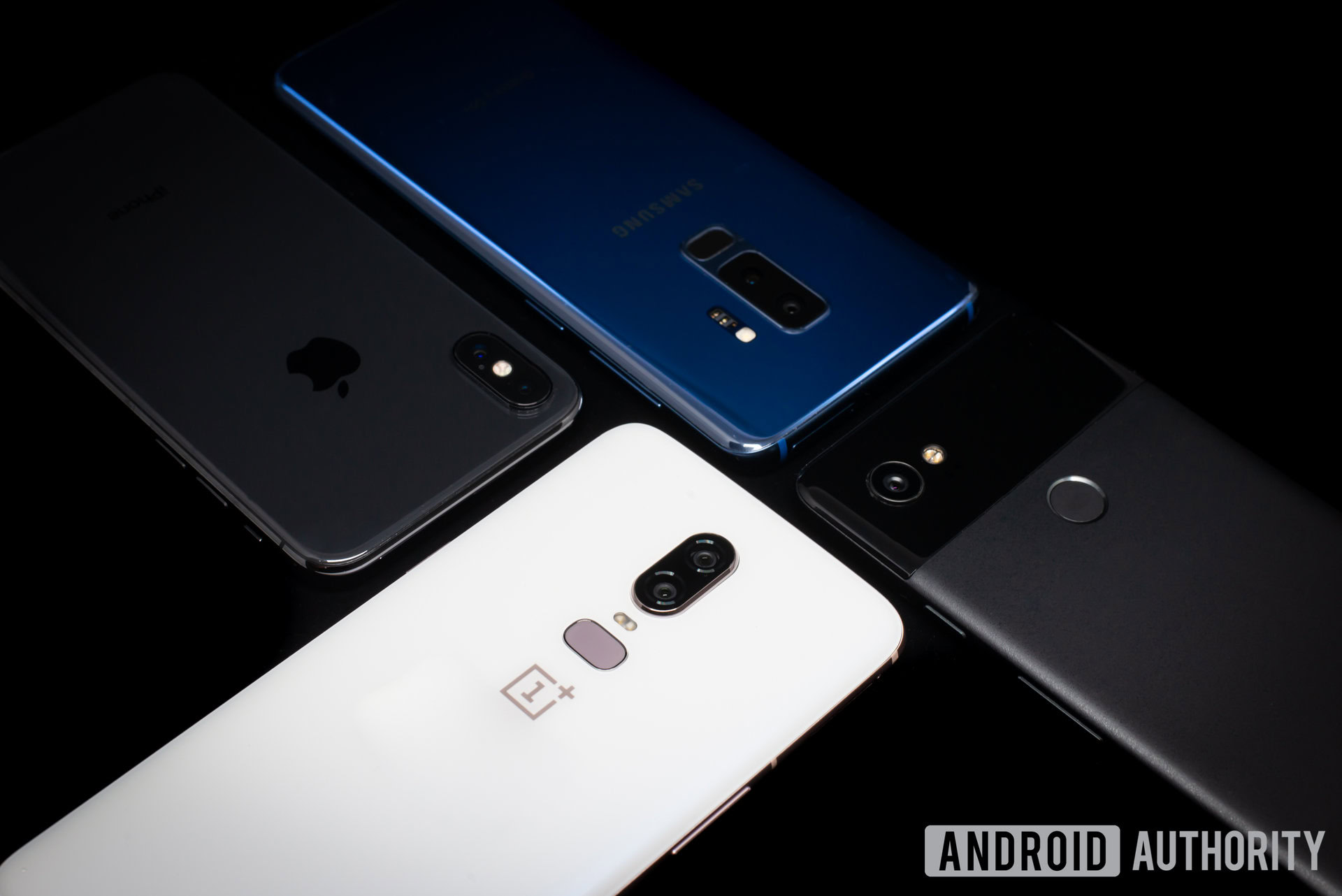 OnePlus 6 vs iPhone X vs Galaxy S9 vs Pixel 2 XL