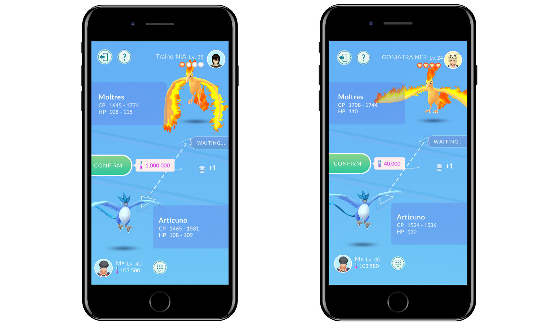 Pokemon Go legendary special trade