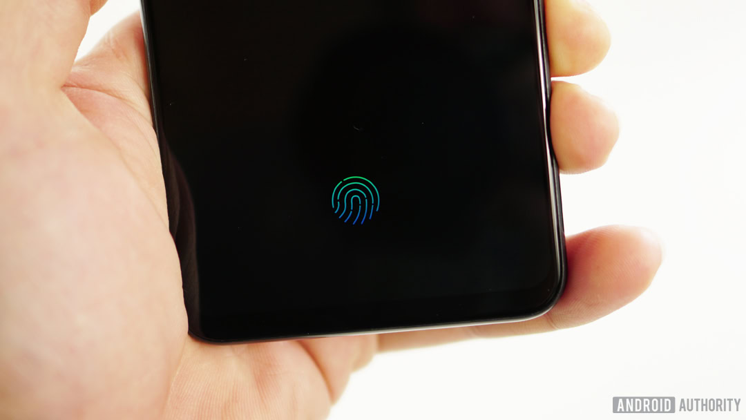 vivo Nex fingerprint scanner