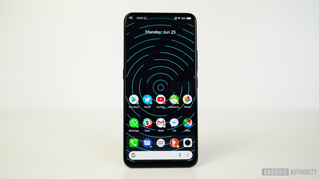 vivo Nex home screen