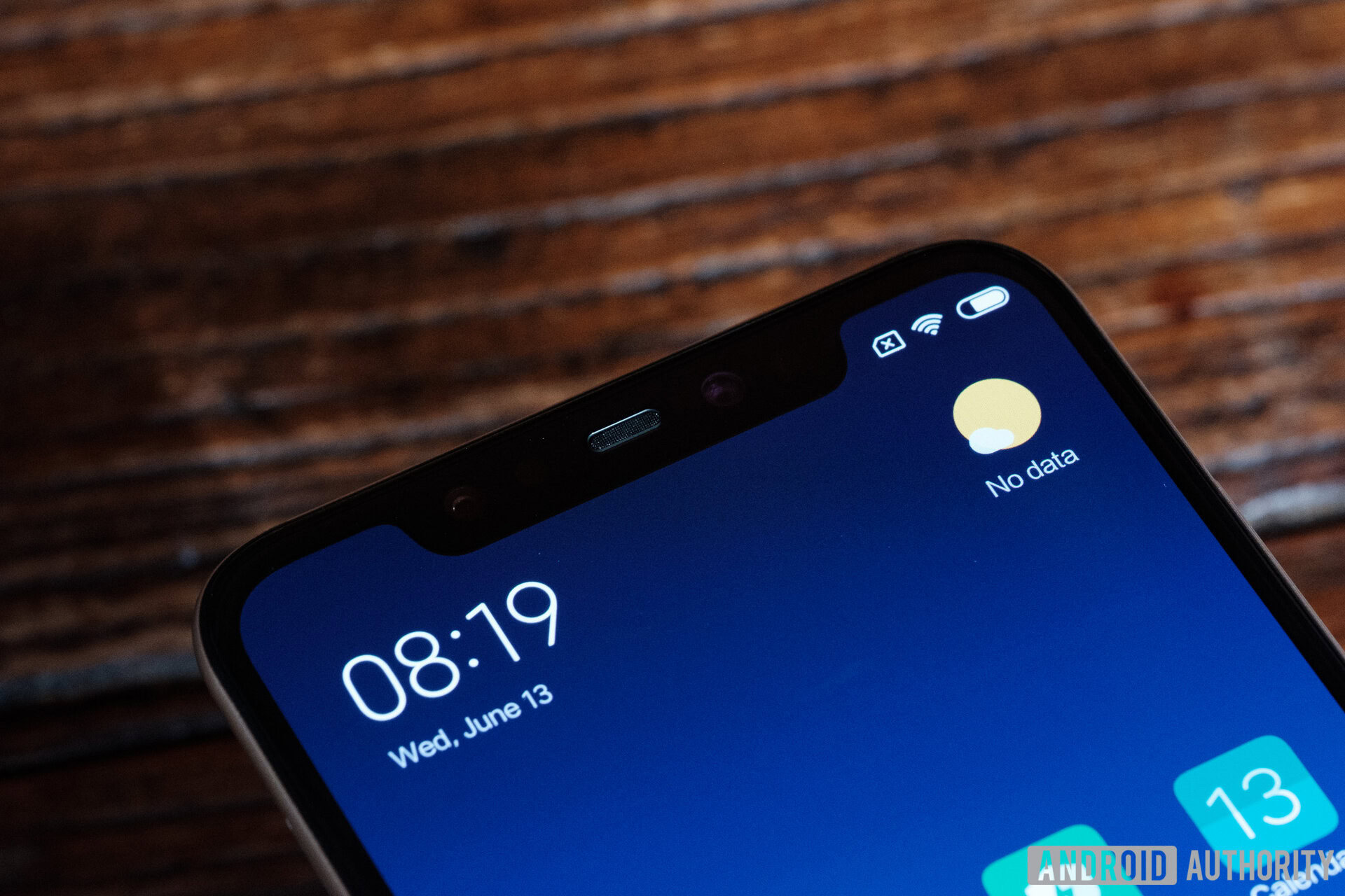 The Xiaomi Mi 8 display notch