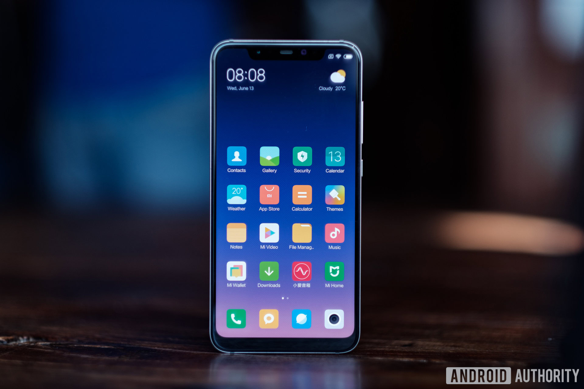 xiaomi mi 8 home screen