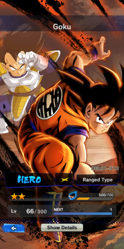 Dragon Ball Legends Goku portrait