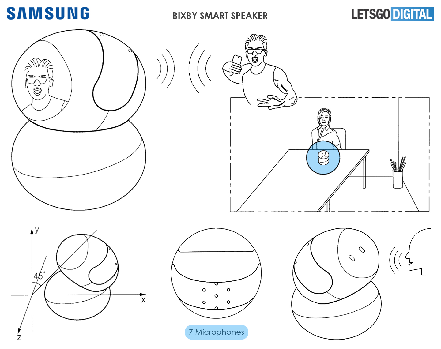 samsung bixby smart speaker patent