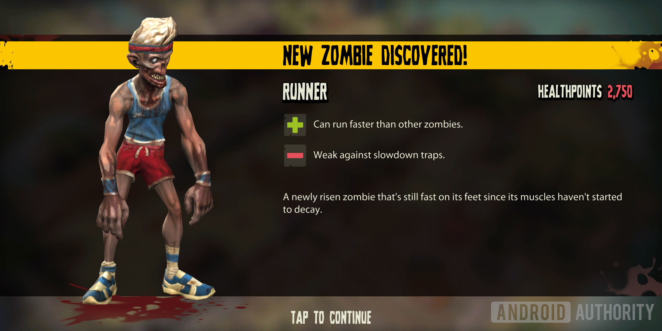 Dead Island SurVivors Runner Zombie