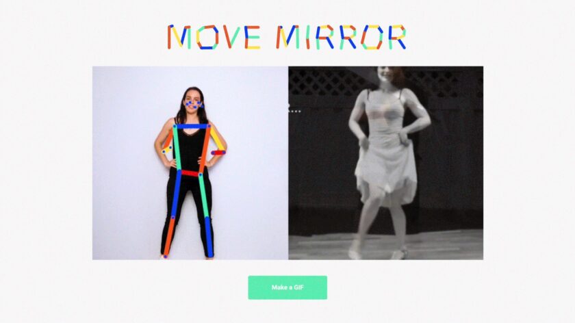 Picture of Move Mirror: Throw some shapes with Google’s new pose-matching tech