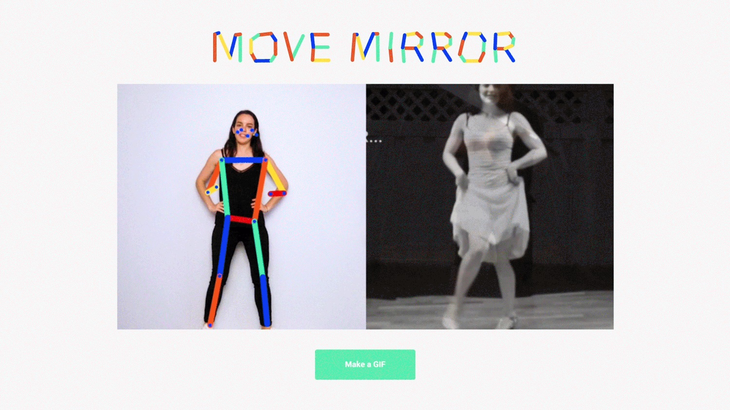 Google Move Mirror