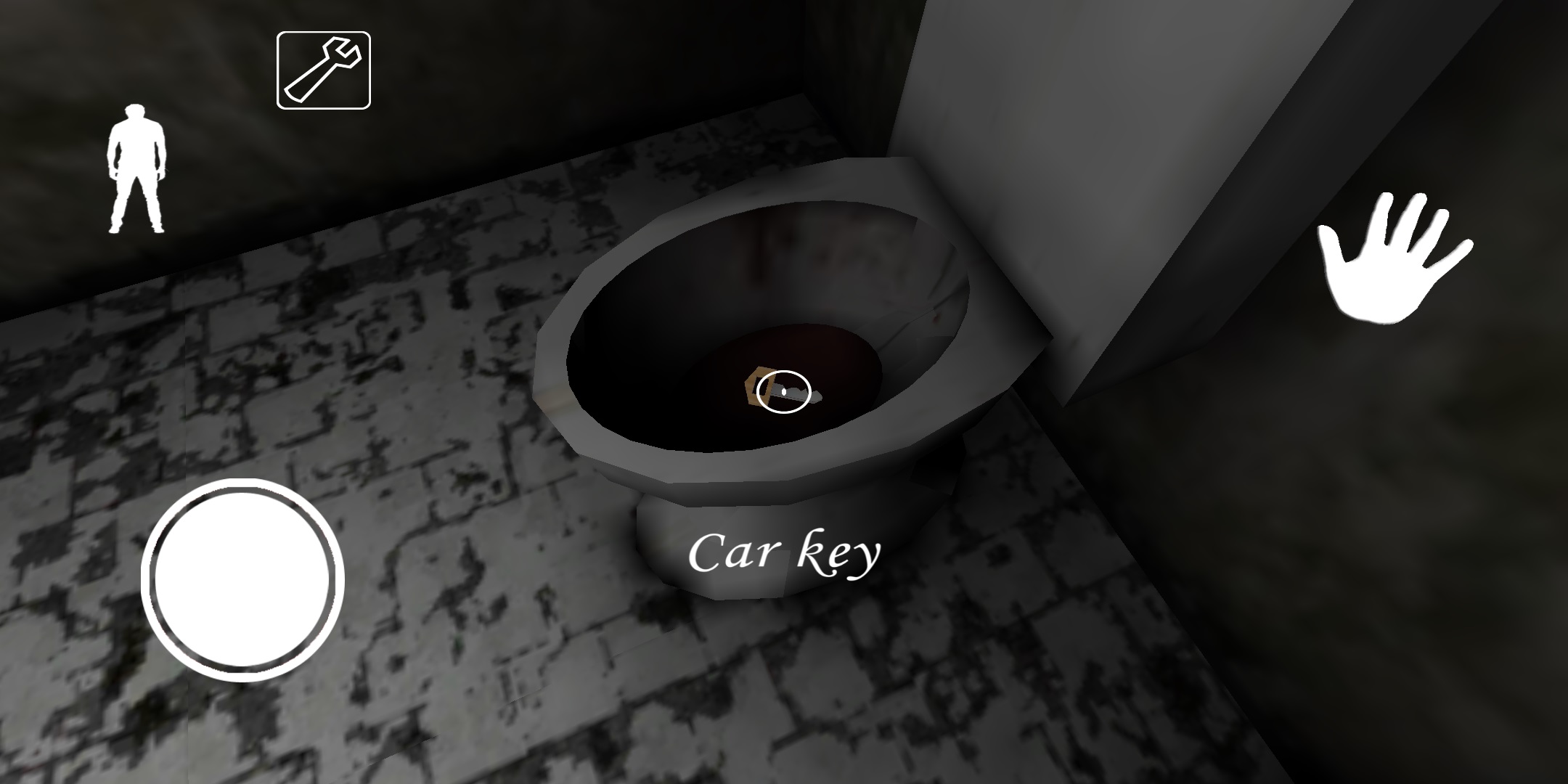 Granny horror game tips tricks car key toilet