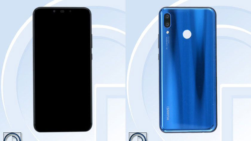 HUAWEI Nova 3 TENAA renders