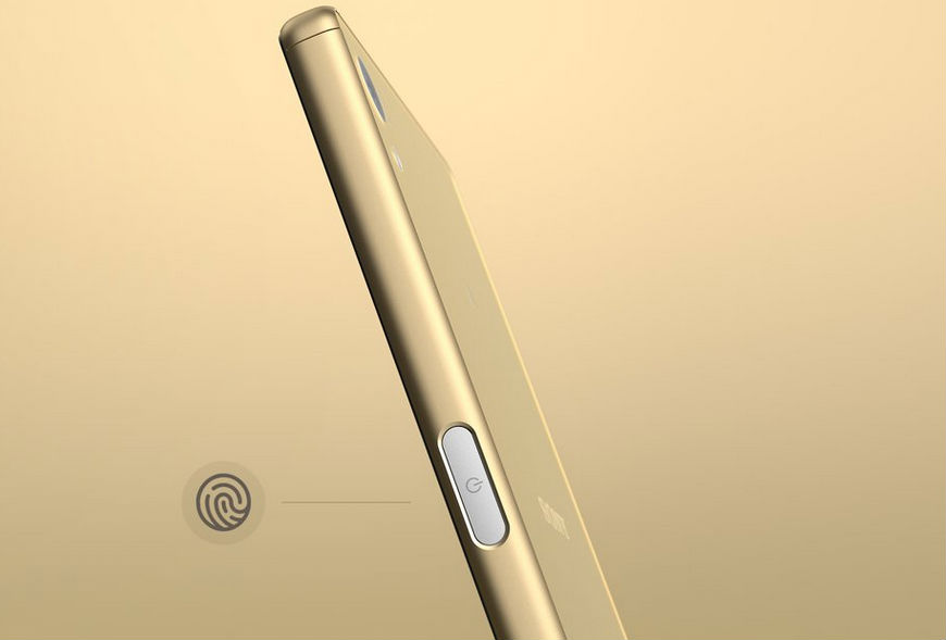 Sony's Xperia Z5 with the side-fingerprint scanner