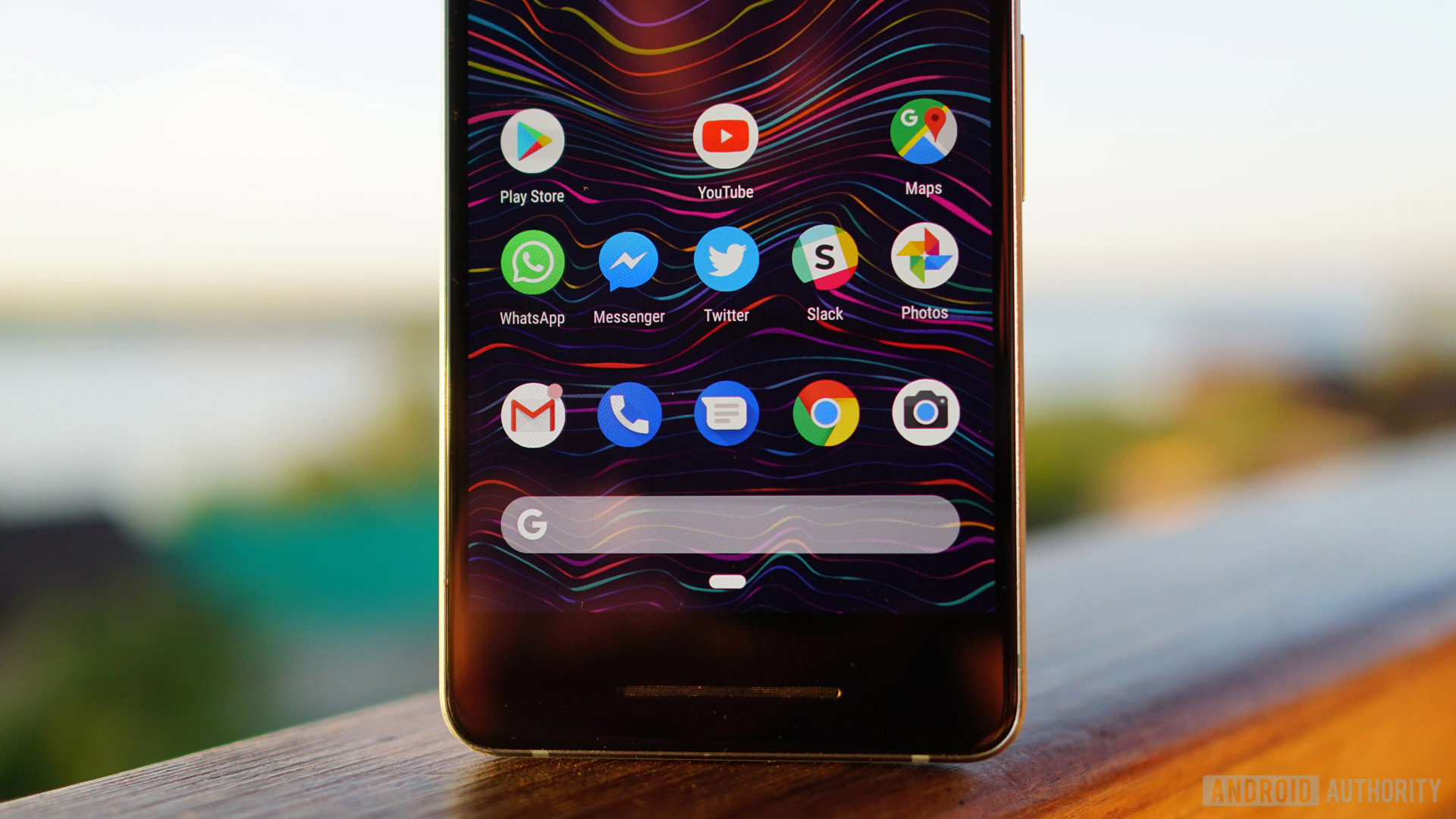 Android 9 Pie review app dock navigation button