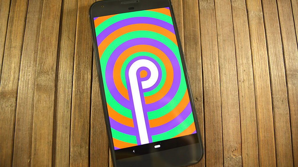 The Android Pie easter egg.